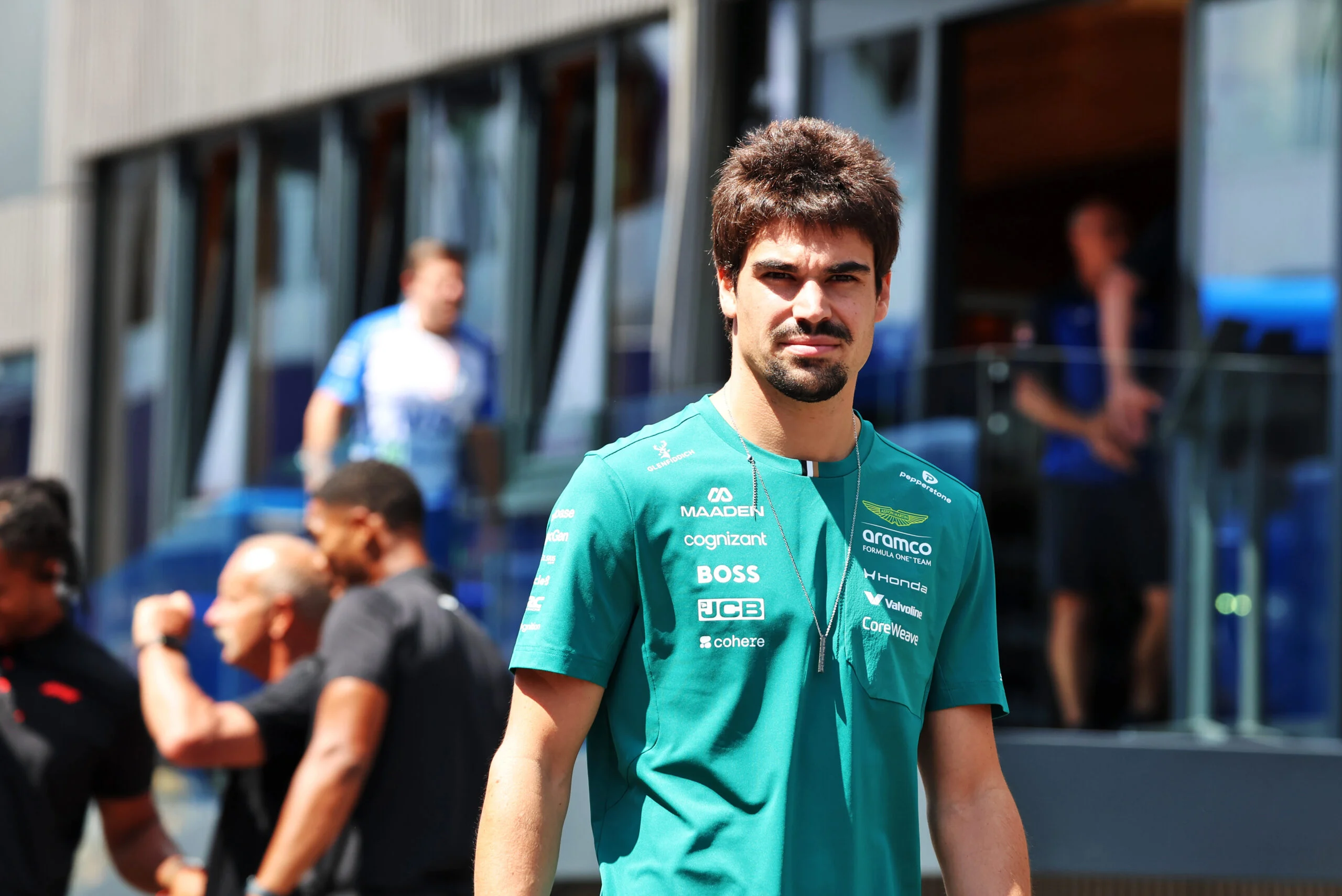 F1: Veja as fotos da quinta-feira do GP da Hungria 2026 Lance Stroll (CDN) Aston Martin F1 Team.