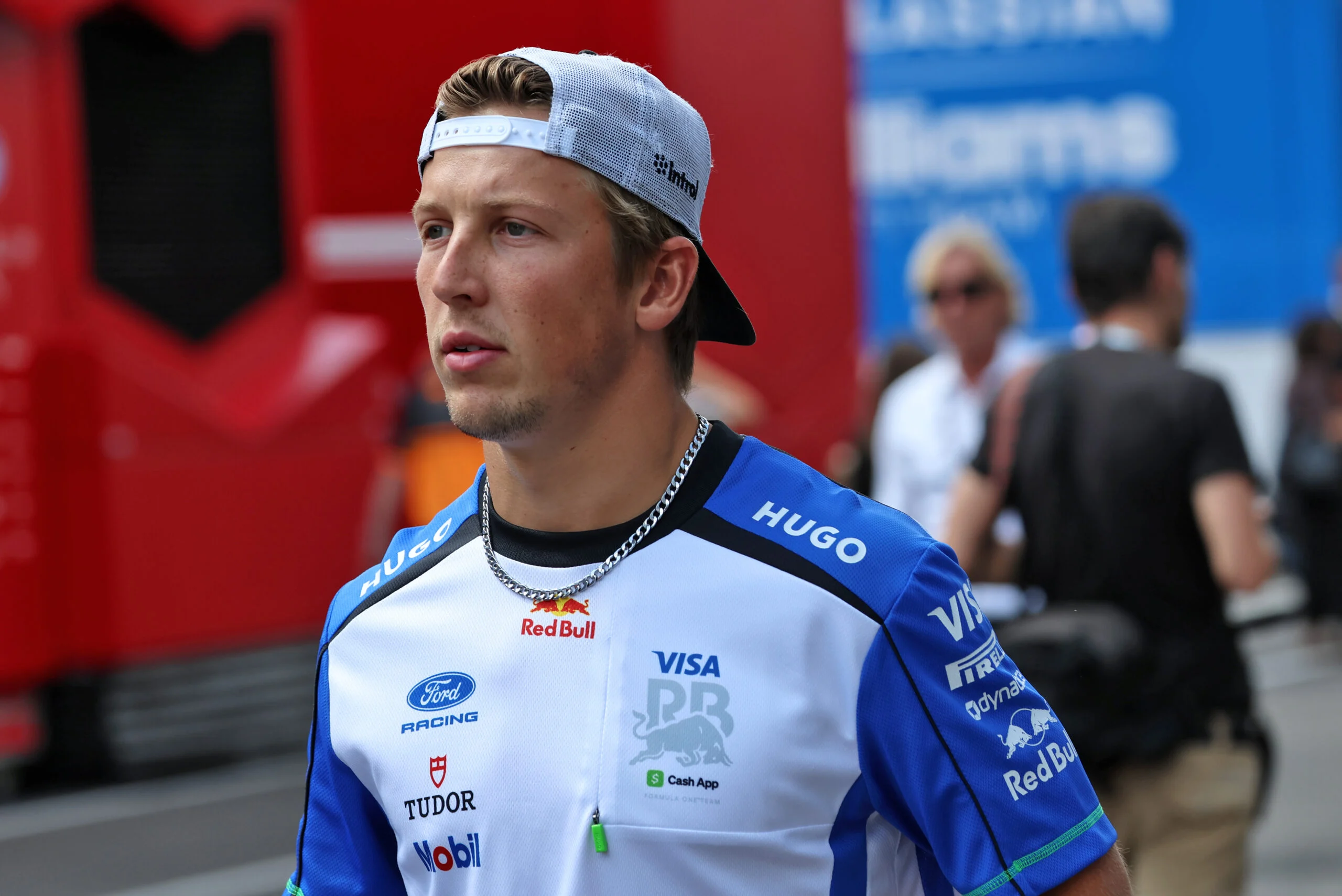F1: Veja as fotos da quinta-feira do GP da Hungria 2026 Liam Lawson (NZL) Racing Bulls Formula One Team.