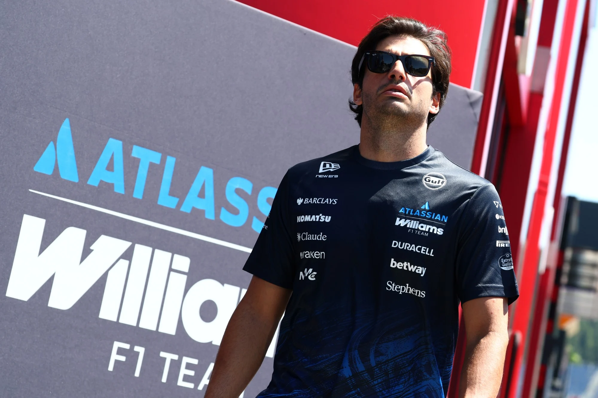 F1: Hulkenberg ironiza rumores sobre Sainz na Audi Carlos Sainz (ESP) Williams F1 Team.