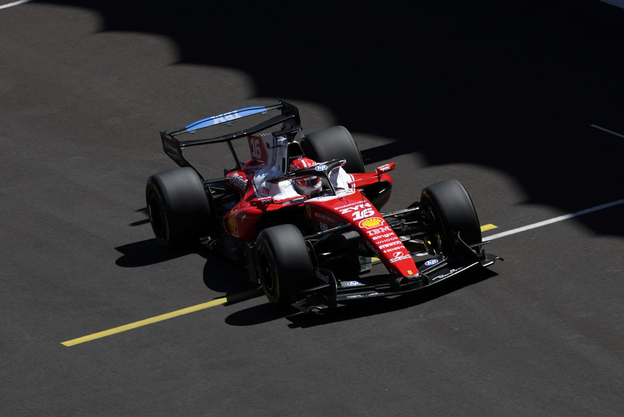 F1: Leclerc aponta vantagem do motor Mercedes e fala em “círculo vicioso” Charles Leclerc (MON) Scuderia Ferrari SF-26.