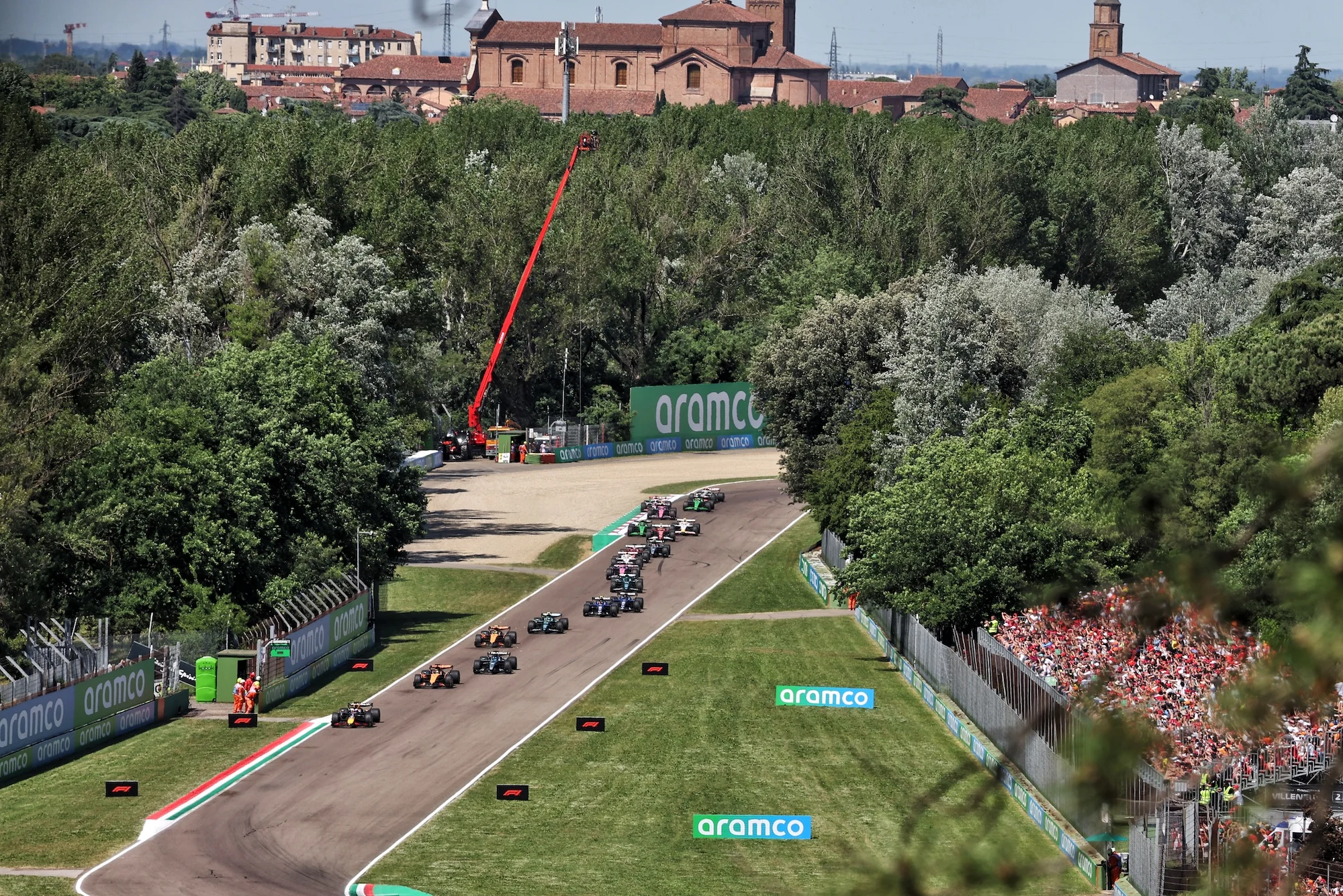 F1 hoje: Antonelli mira título, Madring deceona e Ímola surge Largada, F1 2025, Fórmula 1, GP da Emília-Romanha, Ímola, Imola