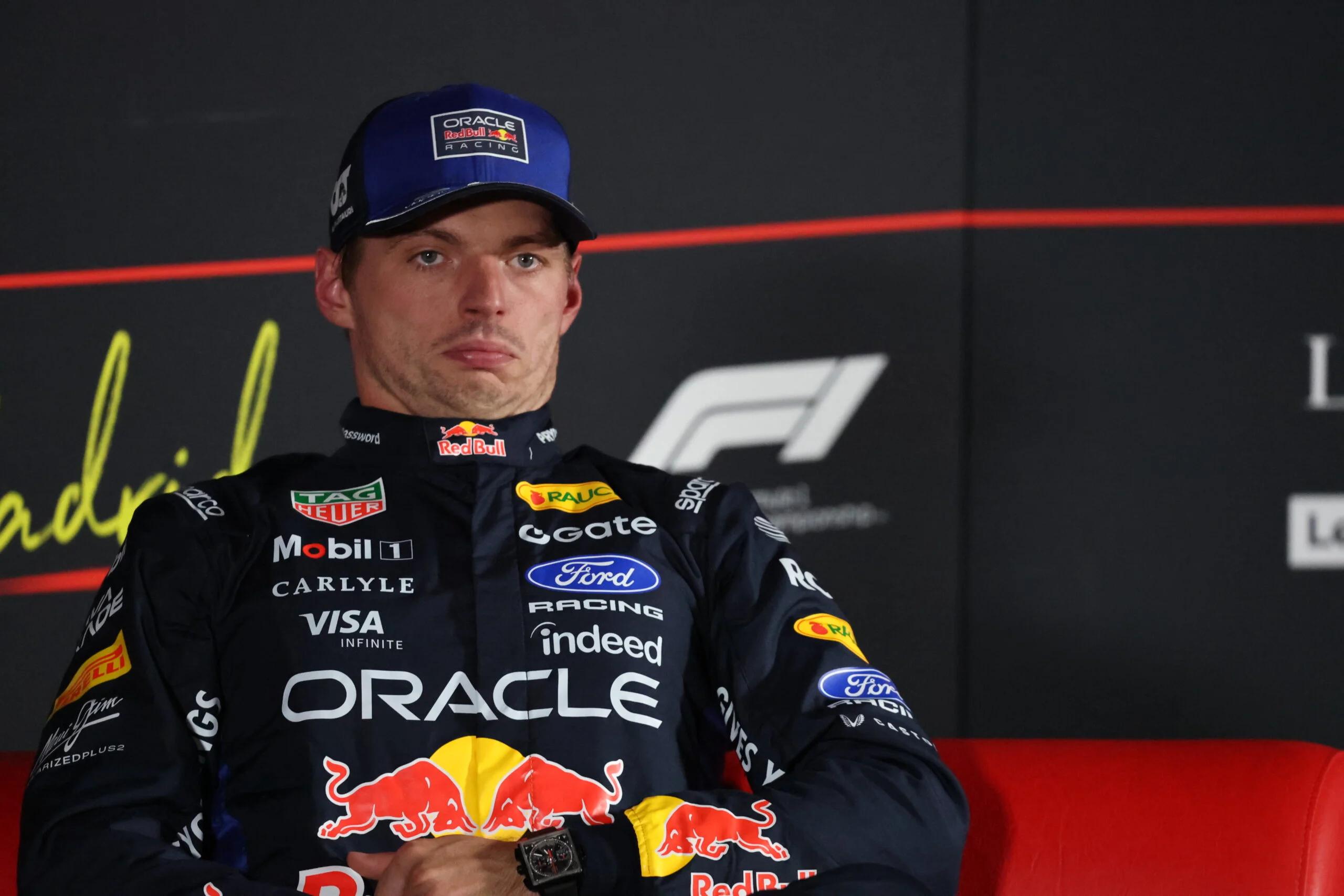F1: Verstappen revela que chegou perto de se aposentar: "Não corro pelos livros de história" Max Verstappen (NLD) Red Bull Racing in the post qualifying FIA Press Conference.